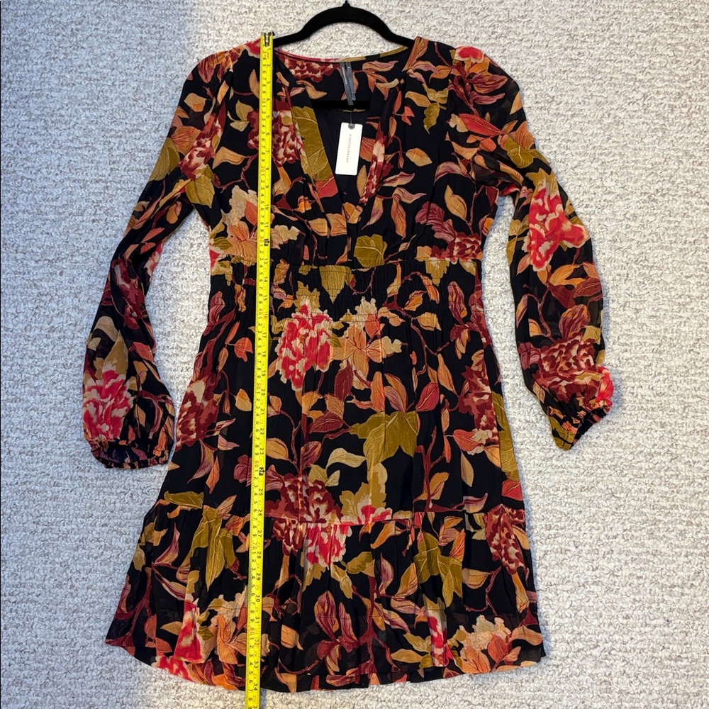 NWT Anthropologie somerset mini dress long sleeve - Picture 6 of 7